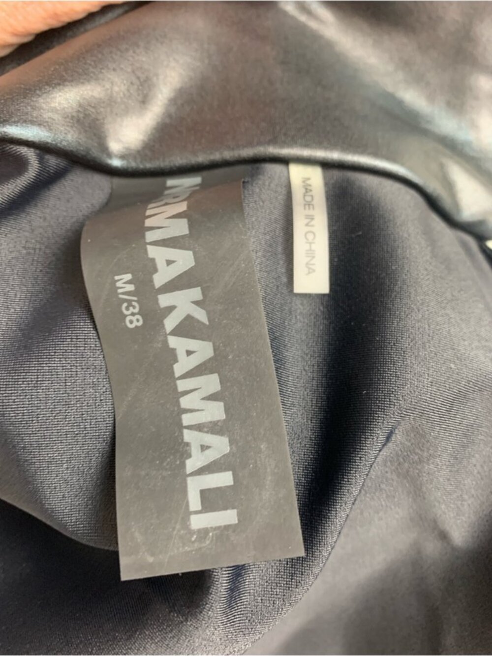 Norma Kamali Side Stripe Bomber Jacket - Picture 5 of 7